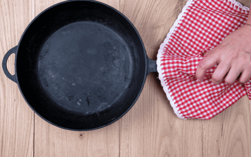 The Best Way to Clean a Cast-Iron Grill Pan